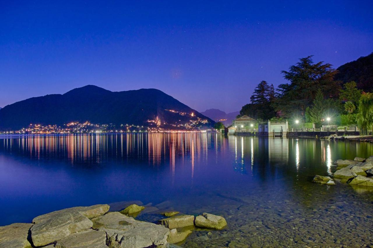 B&B Dolce Vista Al Lago Lugano Porto Ceresio Exterior foto
